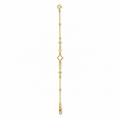 Celestial Station Gold Bracelet — studio image on white background